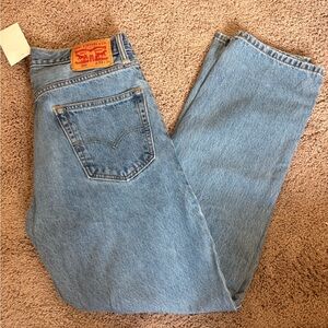 Levi's 550 Light Blue Straight Men's Jeans 33x34